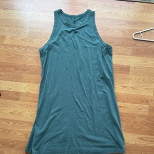 a new day Sleeveless Tank Dress in Teal Green